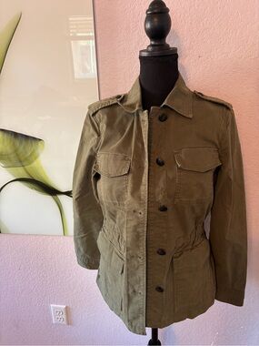 Banana Republic green utility jacket size XS
